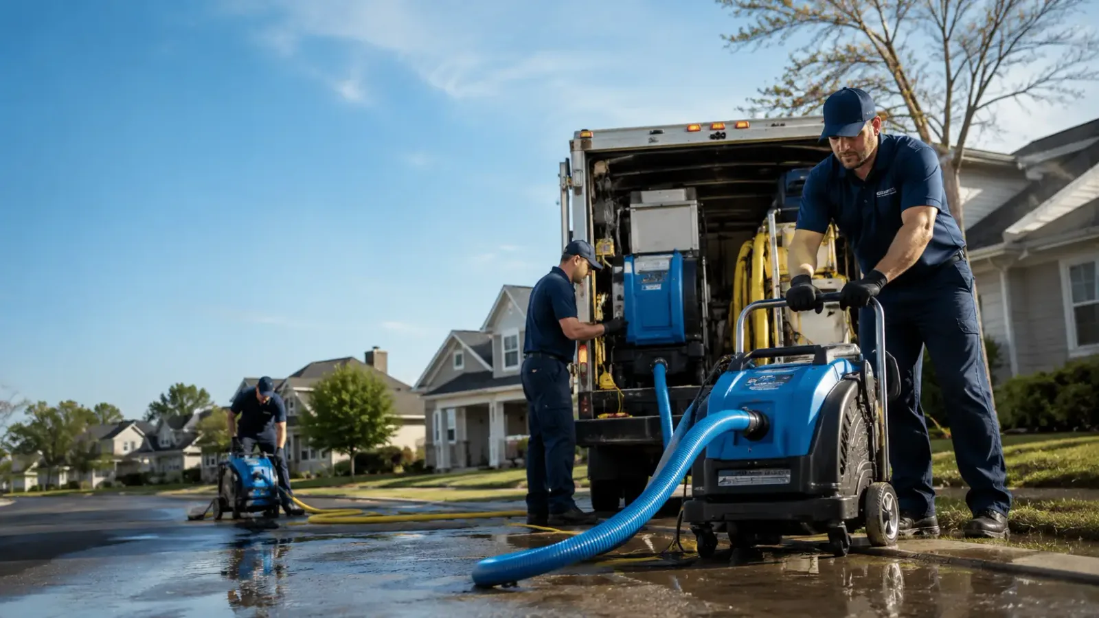 Flood Damage Cleanup in Rimforest, CA